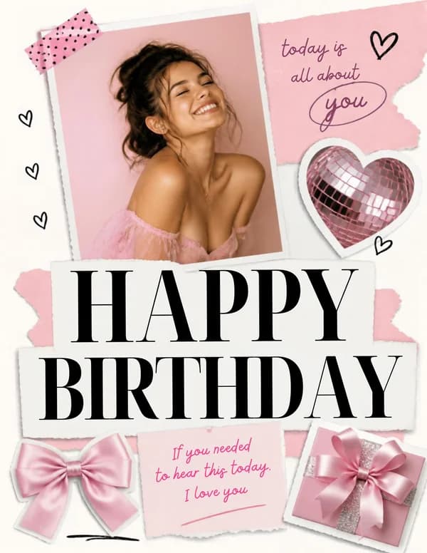 Girl Birthday Magazine 1