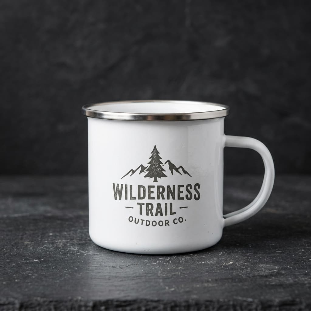 Enamel Camping Mug