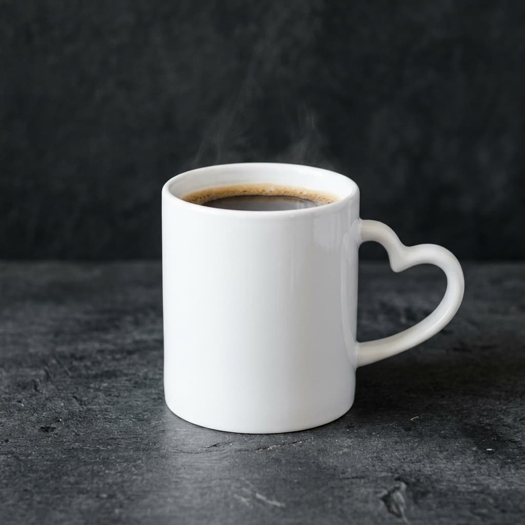 Heart Handle Mug